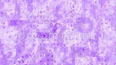 紫罗兰或紫色低聚挥动表面作为游戏背景。 紫罗兰几何振动环境或脉动