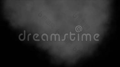 烟雾云烟空间背景，烟雾雾雾雾霾污染气体幽灵。