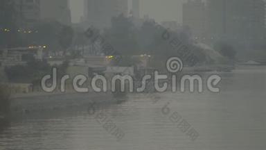 黎明<strong>时</strong>分的尼罗河.. 开罗。 埃及。