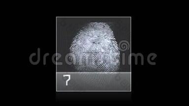 指纹身份扫描密码，间谍黑客搜索基因<strong>测序</strong>技术。