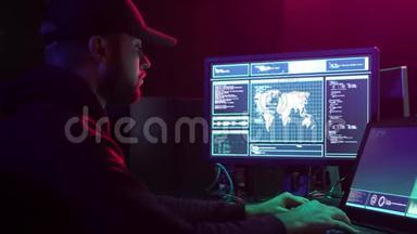 黑客利用病毒软件和计算机接口进行加密货币欺诈。 区块链网络攻击，ddos和
