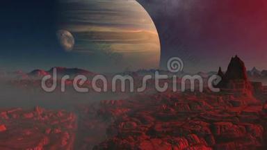 气体巨人，月亮和<strong>红色星球</strong>