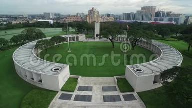 马尼拉美国公墓和纪念碑。 位于大马尼拉塔吉格市博尼法西奥堡