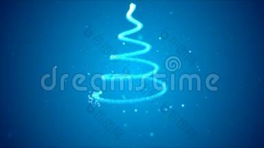 背景摘要：圣诞节冬季降雪时，雪花闪闪发光，颗粒变黑，颗粒被加工