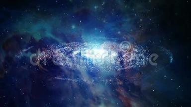 空间银河放大运动图形