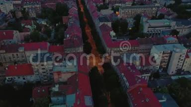 克罗地亚<strong>萨格勒布</strong>-2019年5月：空中观景无人机从上面拍摄<strong>萨格勒布</strong>市。