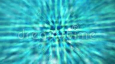 从游泳池深处抽象出蓝色动画背景。 1920x1080