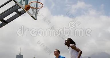 篮球运动员打篮球4k