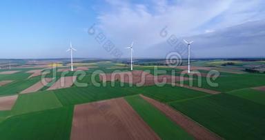 领域的风力发电机、替代能源、绿色领域的风力涡轮机、可再生能源