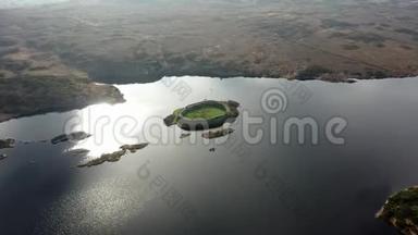 多恩堡的鸟瞰波图-多恩加尔郡-爱尔兰