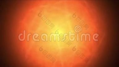 火球球体星云背景，魔法能量技术，核原子。