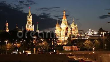 莫斯科，俄罗斯莫斯科，莫斯科，莫斯科，莫斯科，莫斯科最受欢迎的景色