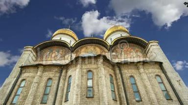 假设大教堂是俄罗斯沙皇加冕的地点，俄罗斯克里姆林宫。 联合国教科文组织世界遗产中心