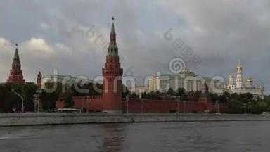 莫斯科，俄罗斯，河景和<strong>克里姆林</strong>宫