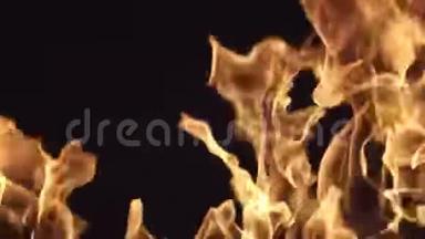 火焰火焰视频画面，非常漂亮的火焰